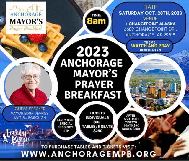 Anchorage Mayor’s Prayer Breakfast looks to inspire and educate